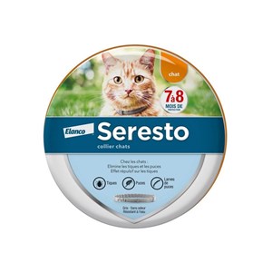 Collier antiparasitaire chat - seresto
