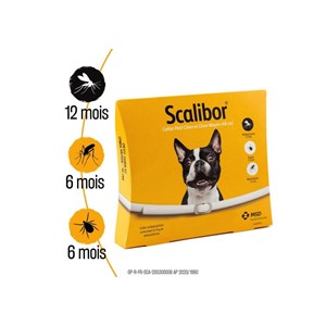 Scalibor collier antiparasitaire chien - m.s.d