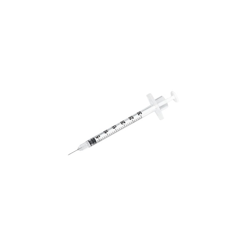 Pentaferte - 100 seringues à insuline de 1ml sertie 40ui 29g - pentaferte