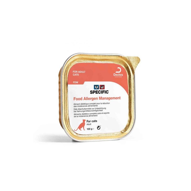 Specific - Terrine chat fdw food allergy management (boite 7x100g) - specific