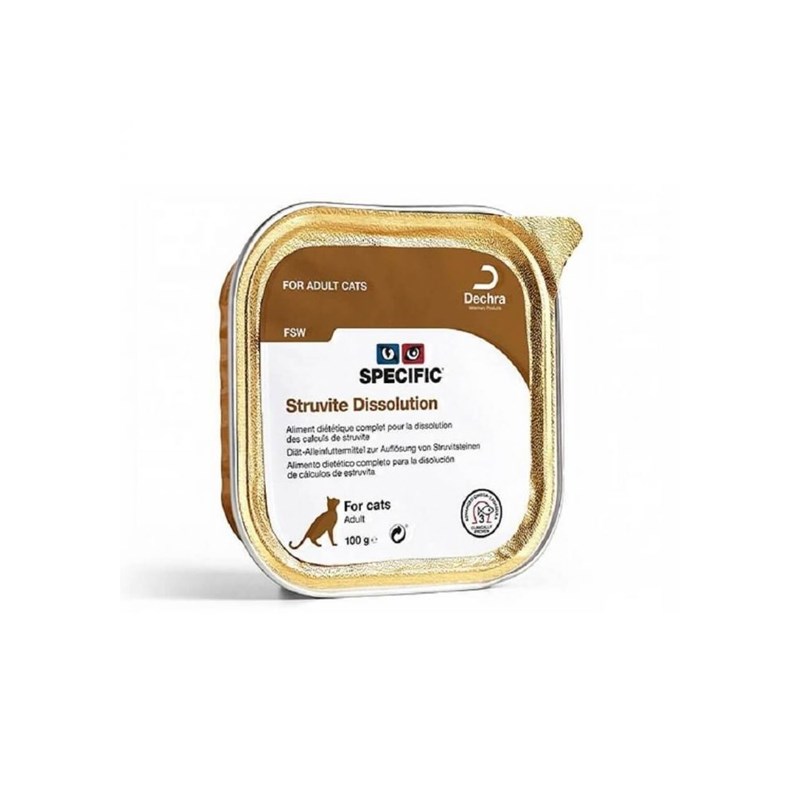 Specific - Terrine chat fsw struvite dissolution (boite 7x100g) - specific
