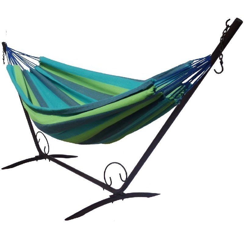 Set support en métal avec hamac simple confortable