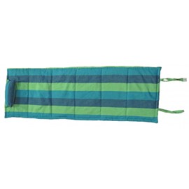Matelas plage bleu et vert