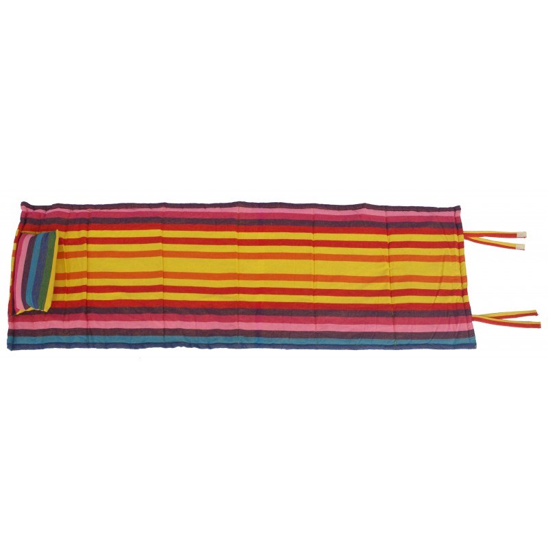 Matelas bain de soleil jaune