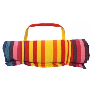 Matelas bain de soleil jaune