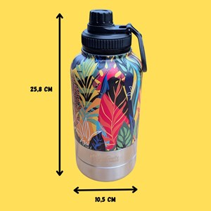 Gourde 3 en 1 pour chien tropical