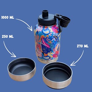 Gourde 3 en 1 pour chien lagon