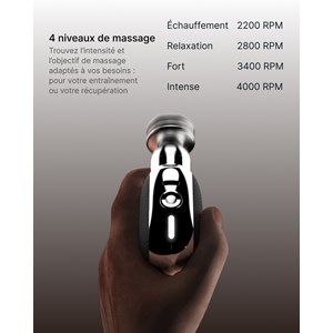 Renpho - pistolet de massage micro wmg16 - noir