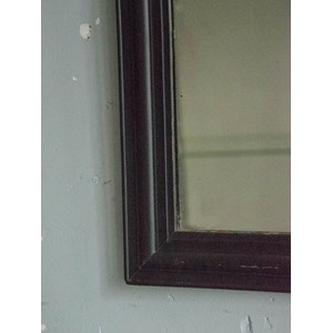 Petit miroir louis-philippe noir n°921