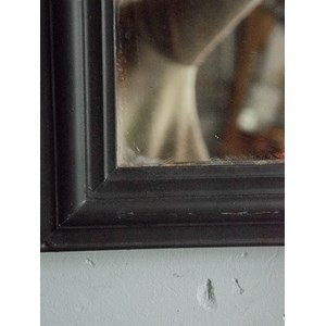 Petit miroir louis-philippe noir n°921