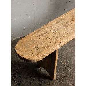 Grand banc en bois clair n°299