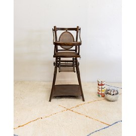 Chaise haute pour enfant en bois n°281