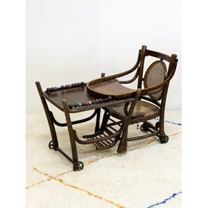 Chaise haute pour enfant en bois n°281