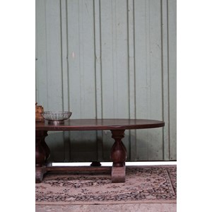 Table basse en bois sculpté n°383