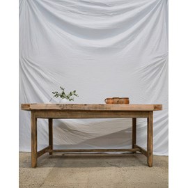 Grande table de ferme en pin n°514