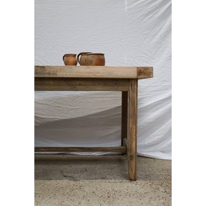 Grande table de ferme en pin n°514