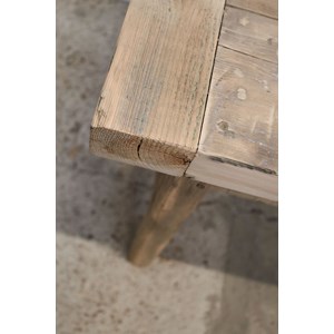 Grande table de ferme en pin n°514