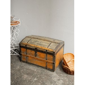 Lucien, le coffre en bois et métal n°100