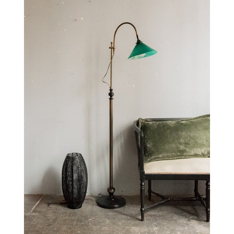 Grand lampadaire en laiton n°265