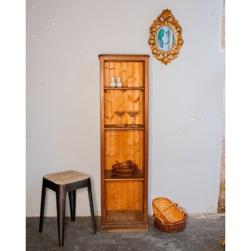 Grande étagère en bois foncé n°286