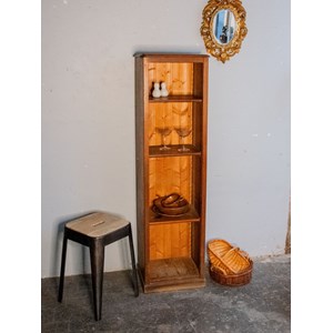 Grande étagère en bois foncé n°286