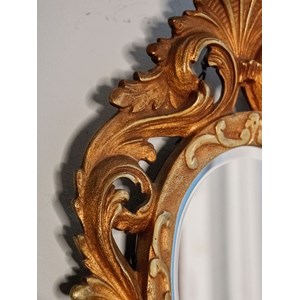 Georges, le miroir ovale en bronze n°922