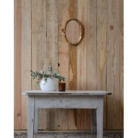 Table basse patinée en bois n°385