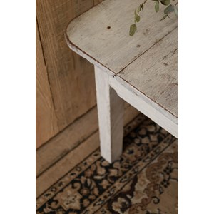 Table basse patinée en bois n°385
