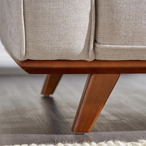 York canapé d'angle design en tissu gris 5-6 places