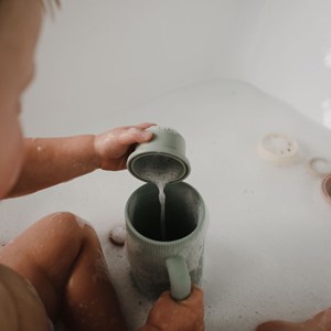 Gobelet de rinçage pour le bain cambridge blue