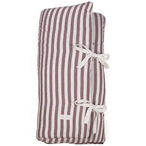 Nid d'ange et couverture cherry rayé