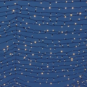 Lot de 2 guirlandes solaires noir yogy