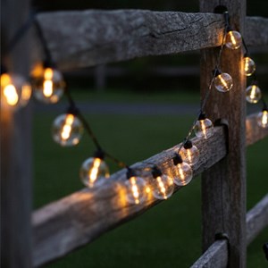 Guirlande solaire transparent besty