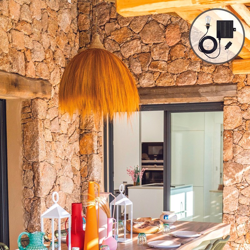 Suspension solaire beige masai big