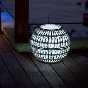 Boule lumineuse secteur marron dress me