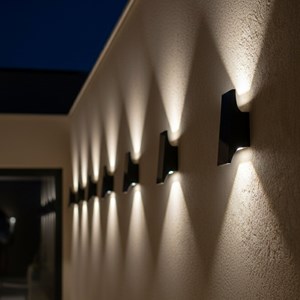 Applique murale solaire noir daylor