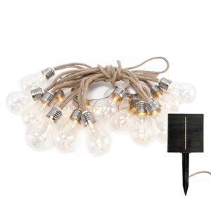 Guirlande solaire beige fantasy star