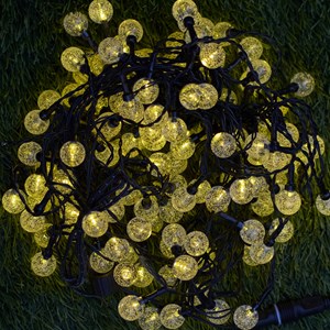 Guirlande solaire transparent festy