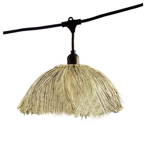 Guirlande connectable e27 beige havana