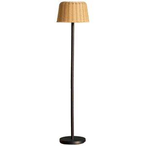 Lampadaire solaire beige mateo