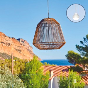 Suspension sans fil beige maya