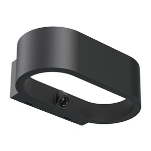 Applique murale solaire sensor noir noxis