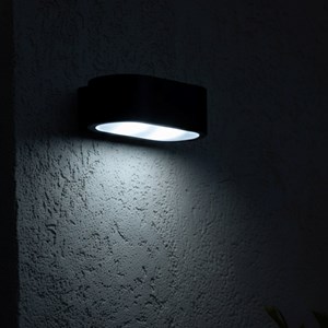 Applique murale solaire sensor noir noxis