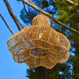 Suspension secteur beige ronda