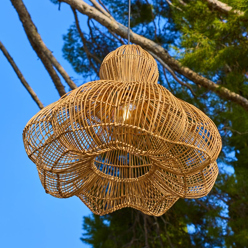 Suspension secteur beige ronda