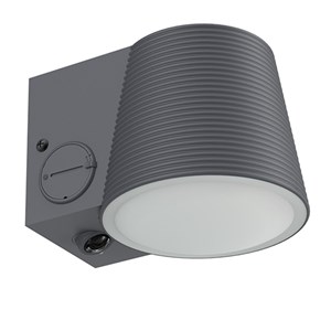 Applique murale solaire sensor gris soline