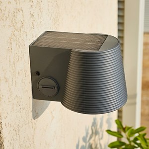 Applique murale solaire sensor gris soline