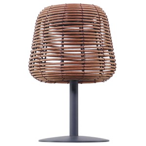 Lampe de table solaire marron boheme