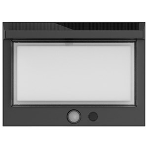 Applique murale solaire noir zeany