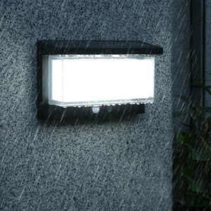 Applique murale solaire noir zeany